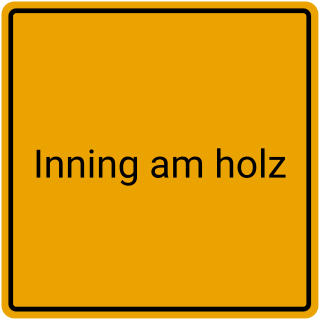 Meldebestätigung Inning am Holz